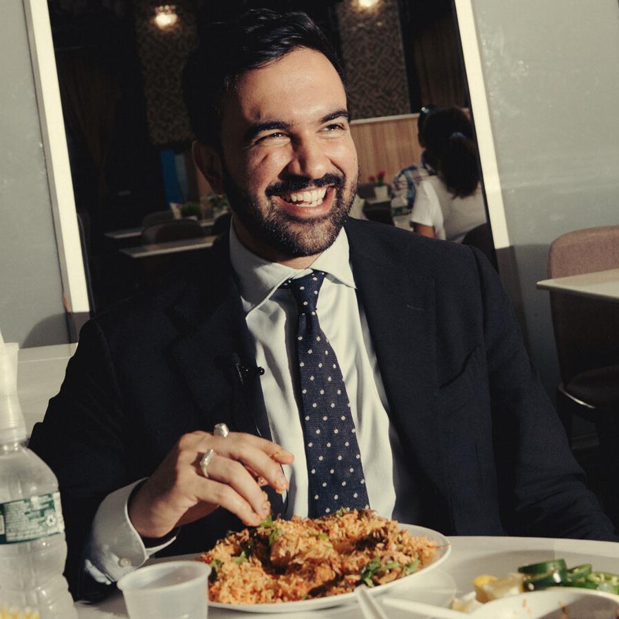 খেতে ভালবাসেন নিউ ইয়র্কের নব নির্বাচিত ভারতীয় বংশোদ্ভূত মেয়র জোহরান মামদানি।