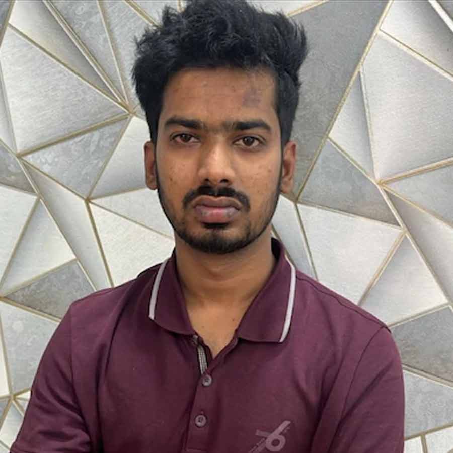 অভিযুক্ত যুবক।