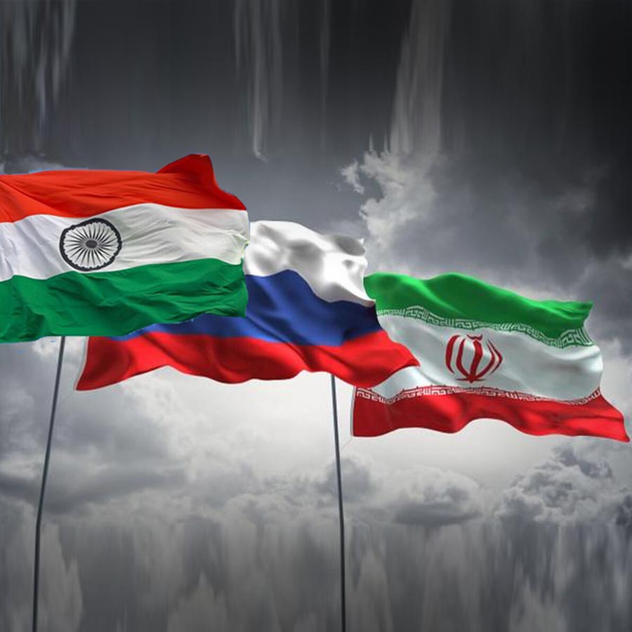 Russia building railway lines in Rasht to Astara in Iran which will counter sanctions and a game changer for India 