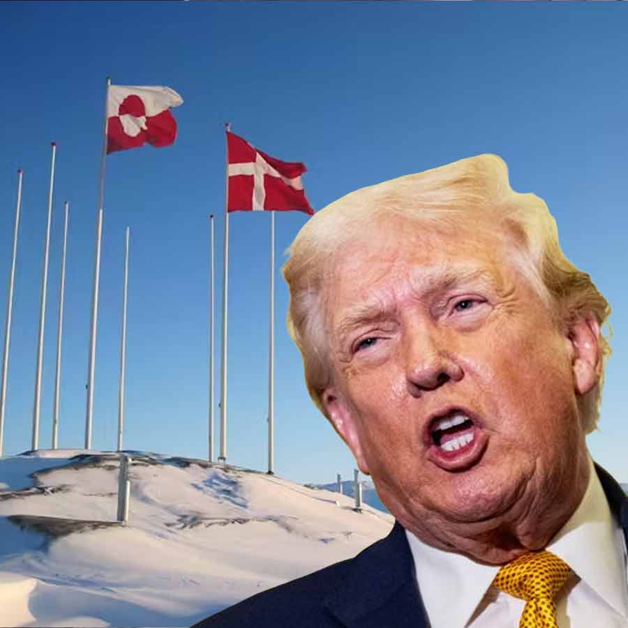 European leaders said only Greenland and Denmark can decide their future amid Donald Trump's pressure dgtl