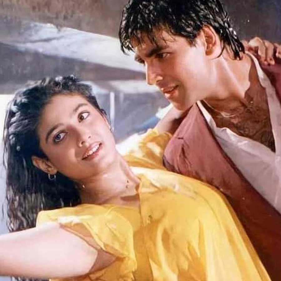 Akshay Kumar and Raveena Tandon