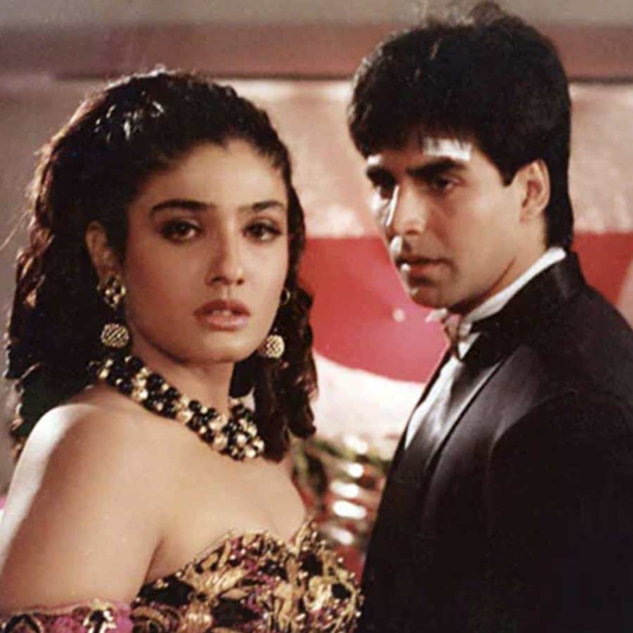 Akshay Kumar and Raveena Tandon