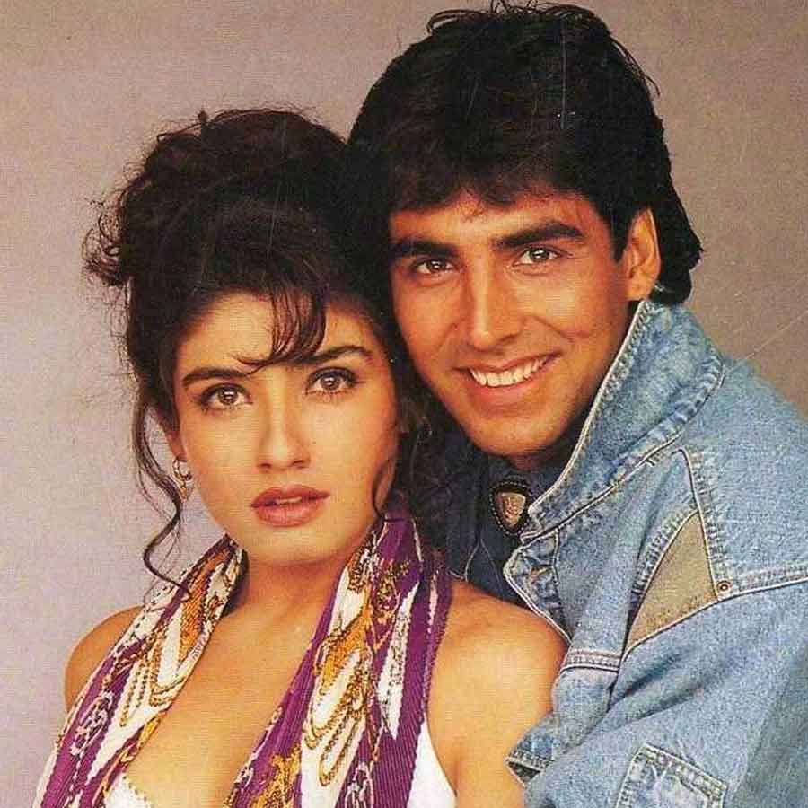 Akshay Kumar and Raveena Tandon