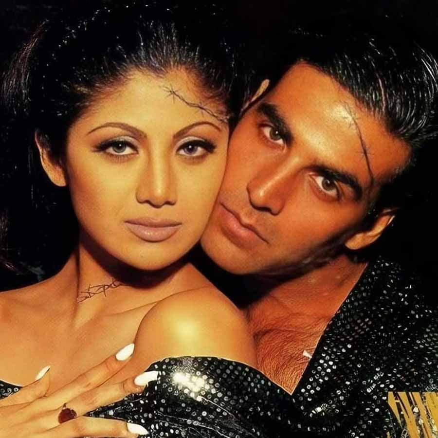 Akshay Kumar with Shilpa Shetty