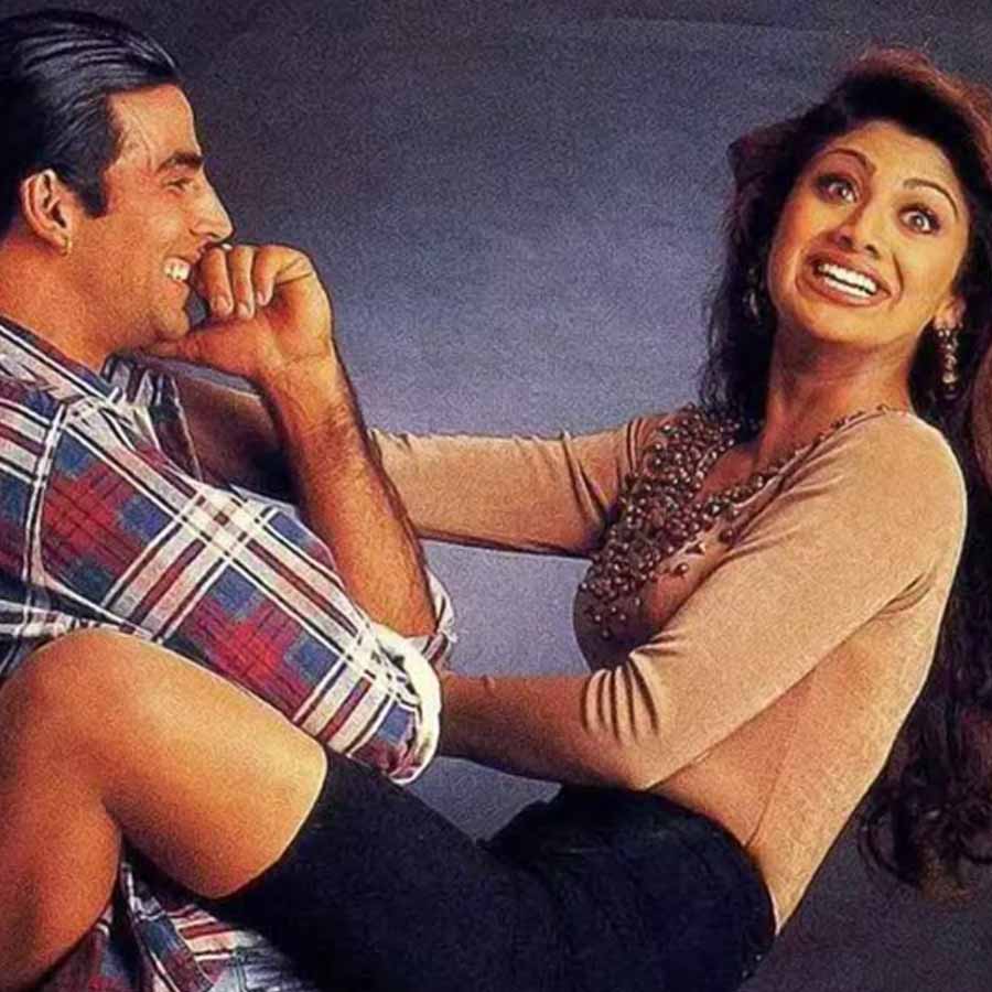 Akshay Kumar with Shilpa Shetty
