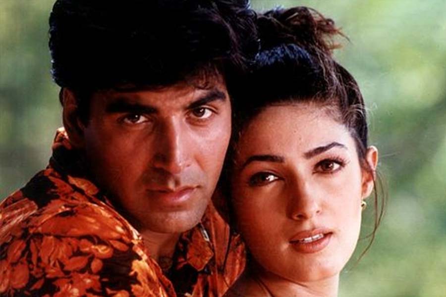 Akshay Kumar with Twinkle Khanna