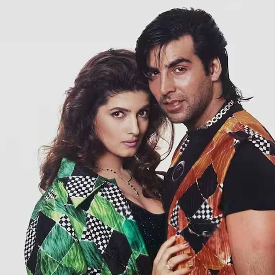 Akshay Kumar with Twinkle Khanna