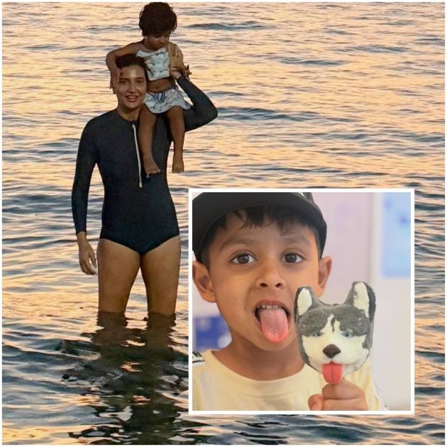 শুভশ্রী, ইয়ালিনি, ইউভান তাইল্যান্ডে।