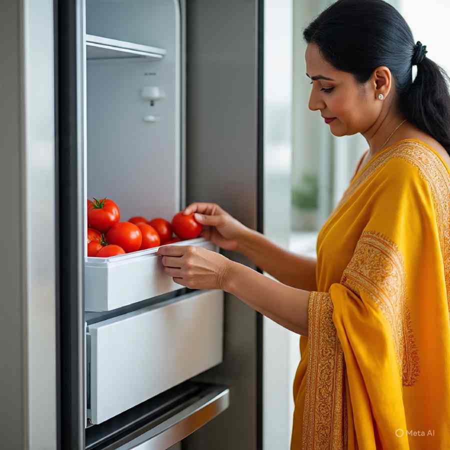 টম্যাটো ভুলেও ফ্রিজে রাখবেন না।