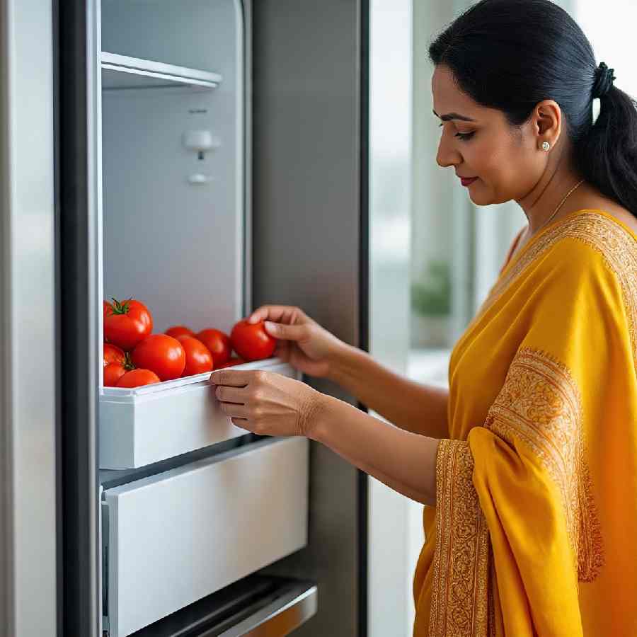 টম্যাটো ভুলেও ফ্রিজে রাখবেন না।