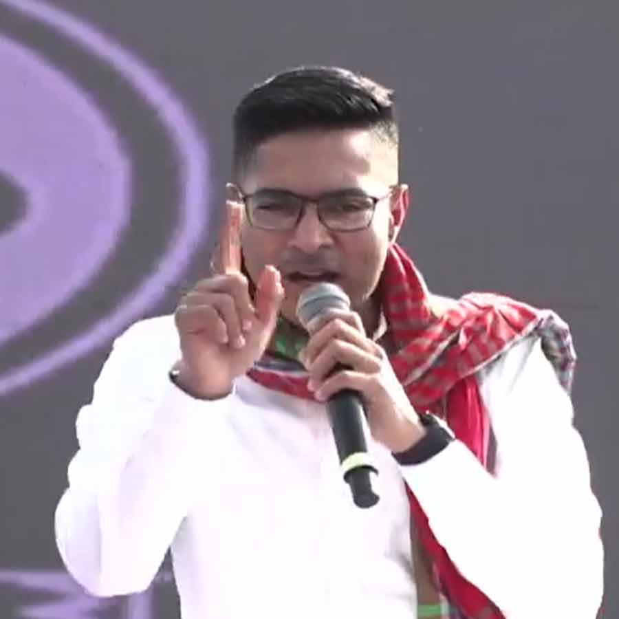 Abhishek Banerjee At Taherpur