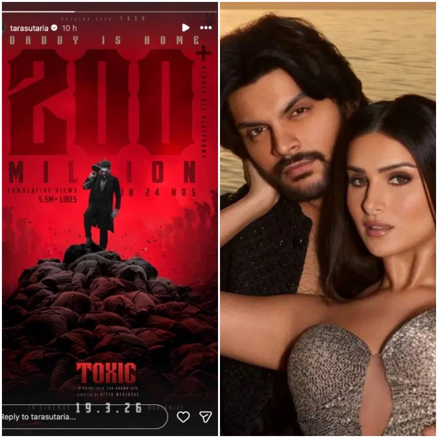 ‘টক্সিক’-এর মতোই কি বিষাক্ত বীর পাহাড়িয়া-তারা সুতারিয়ার সম্পর্ক?