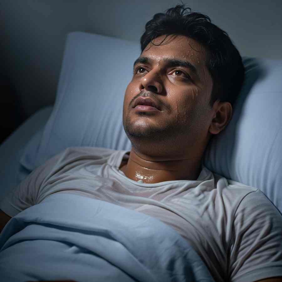 কেন ঘুমের মধ্যেও ঘাম হয়?
