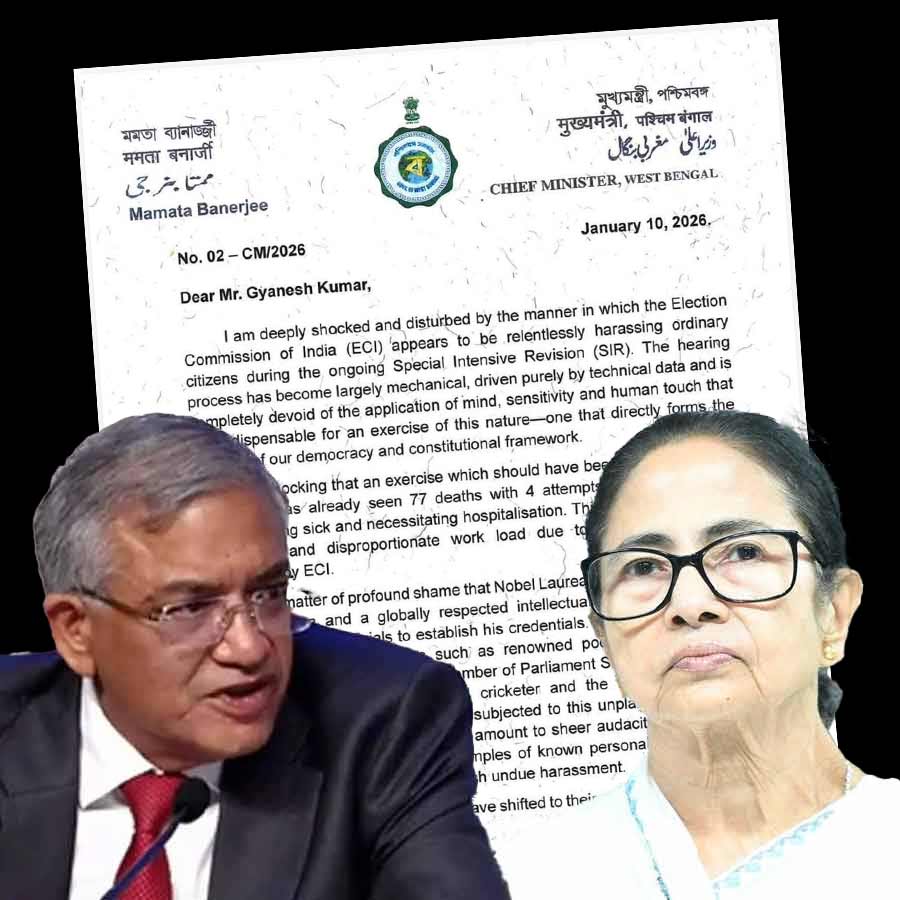 Mamata Banerjee again wrote letter to Chief election commissioner of India