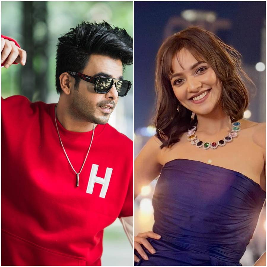 ‘রাক্ষস’ ছবিতে সিয়াম আহমেদ, সুস্মিতা চট্টোপাধ্যায়।