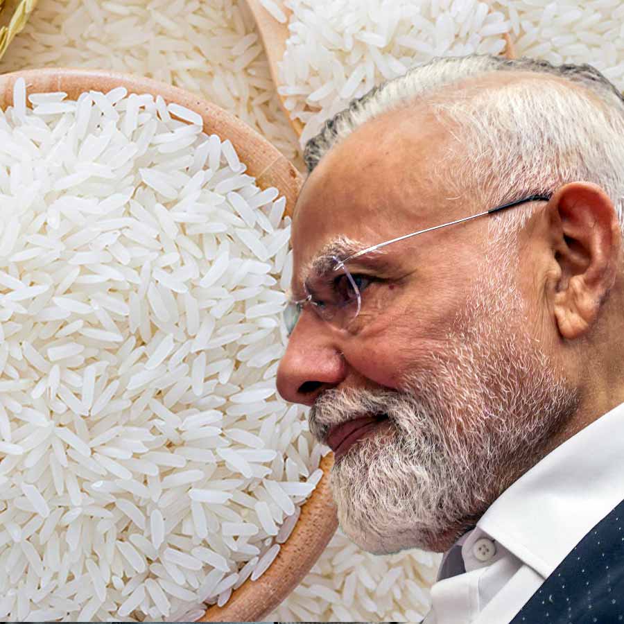 India\\\\\\\'s rice exports surge to near record in 2025