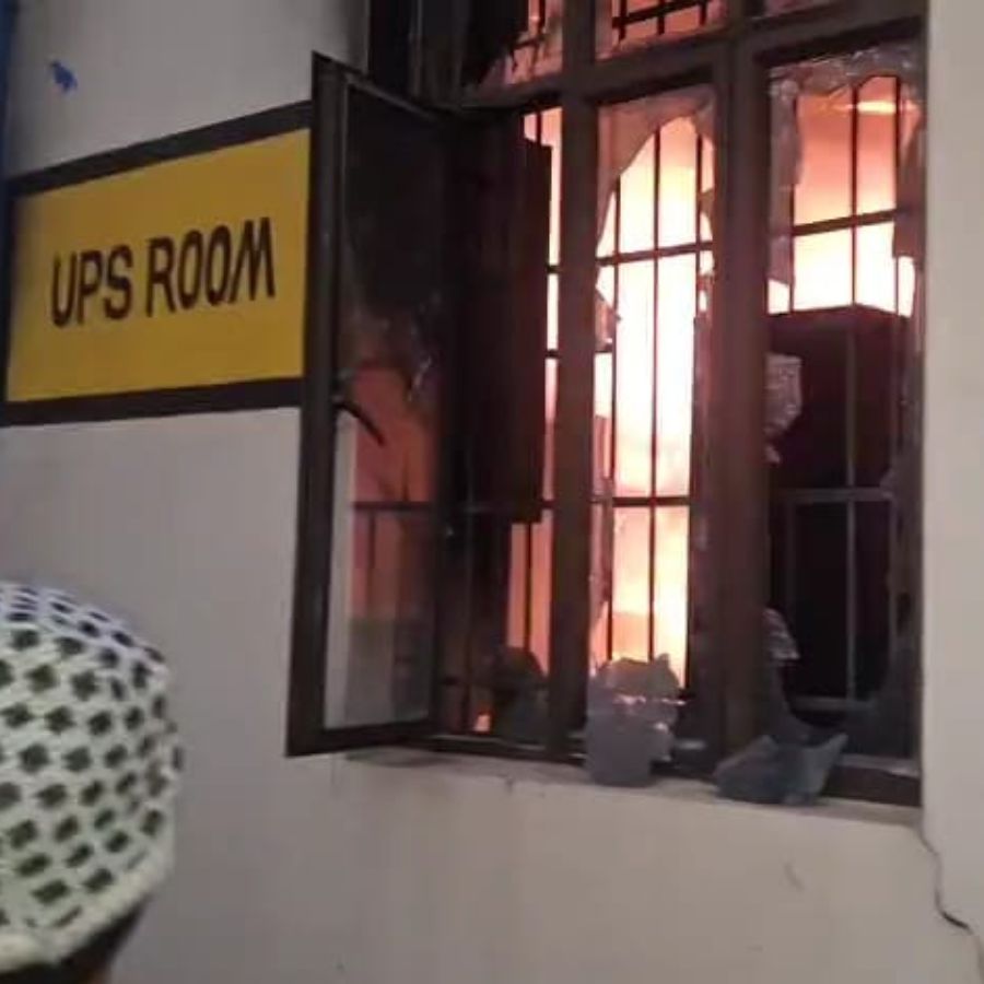 Fire in Bankura Medical College
