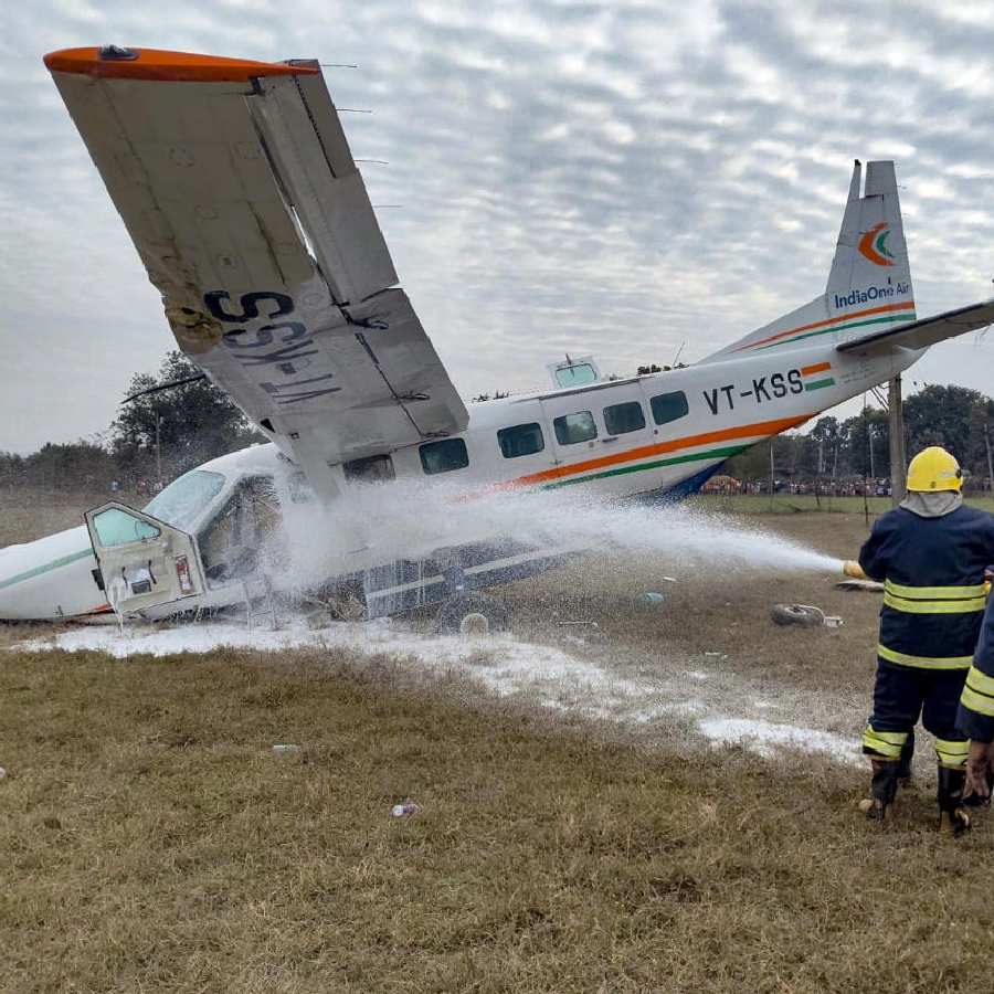 AAIB starts probe of aircraft crash landing in Rourkela dgtl