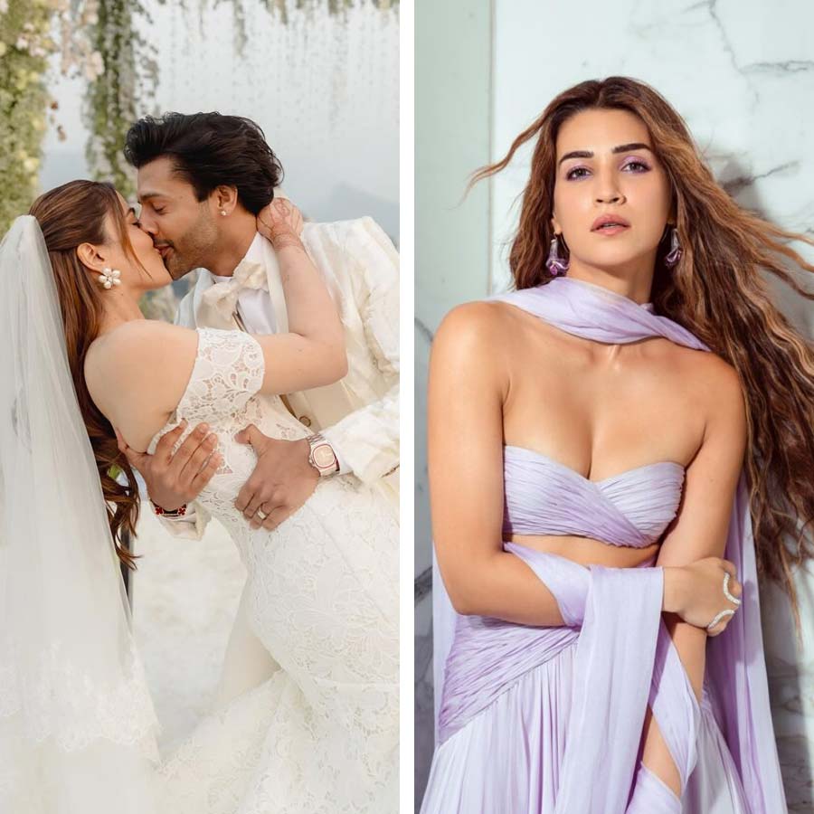 Nupur Sanon and Stebin Ben got married in at a private ceremony in Udaipur dgtl