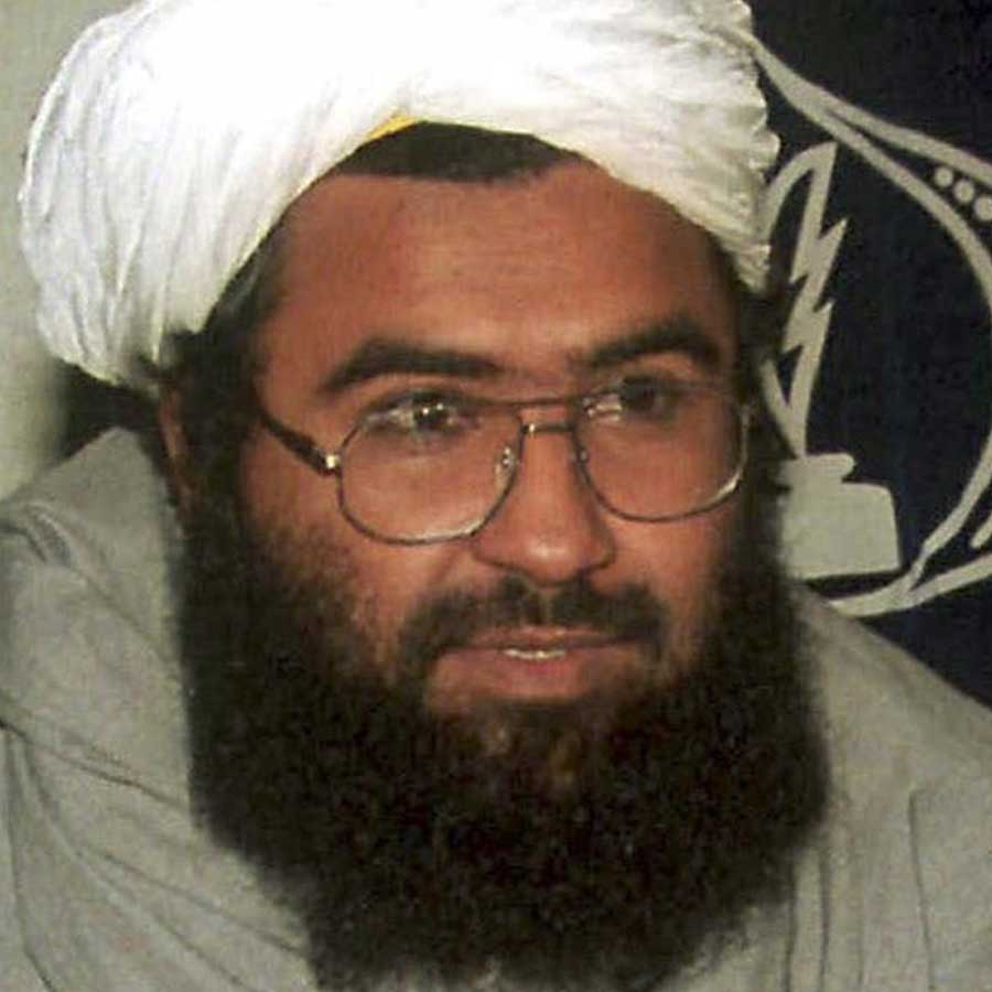 জঙ্গি সংগঠন জইশ-ই-মহম্মদের প্রধান মাসুদ আজ়হার।