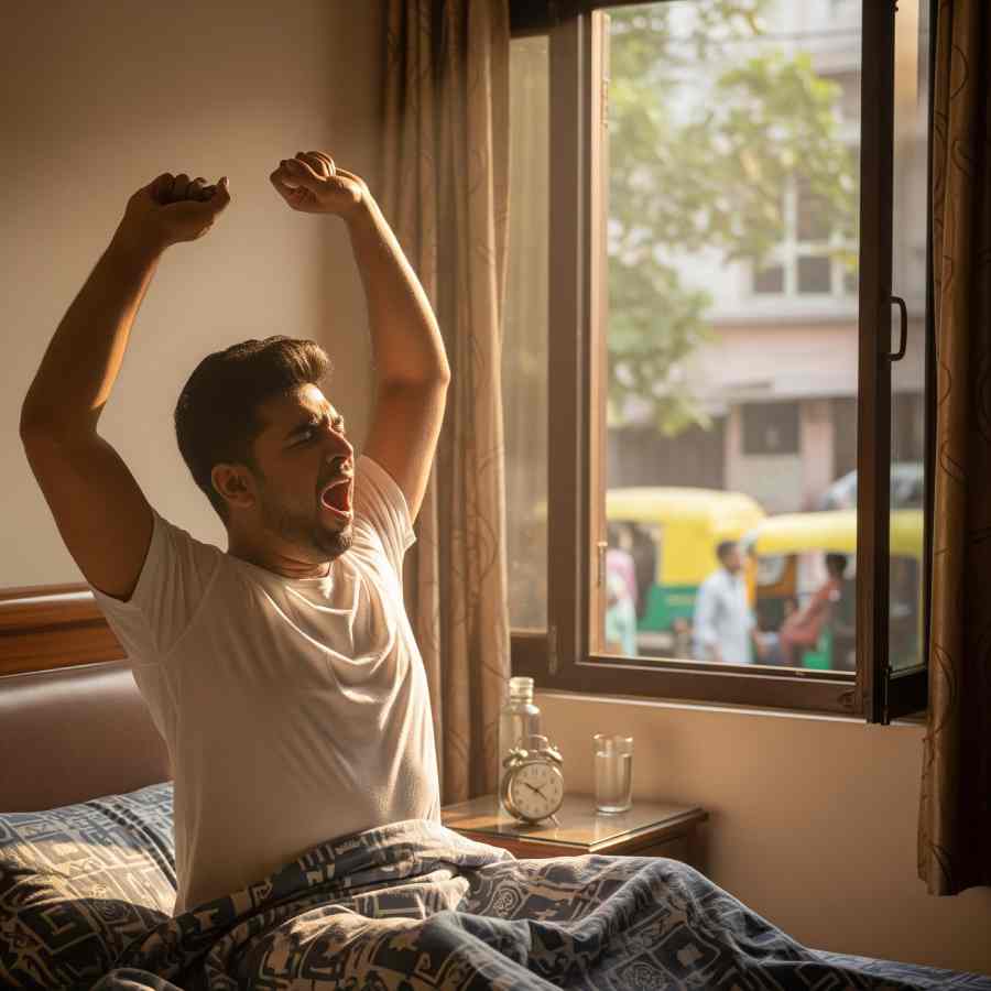 সকালের এক অভ্যাসেই লুকিয়ে সুস্থ থাকার উপায়।