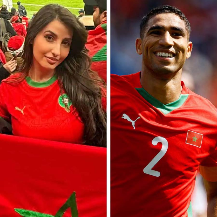 Nora Fatehi reportedly dating Moroccan footballer Achraf Hakimi