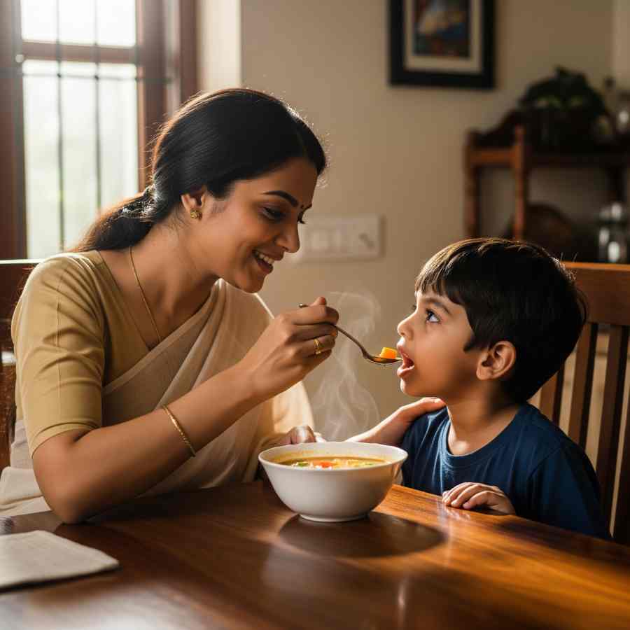 স্যুপ যখন ‘দাওয়াই’।