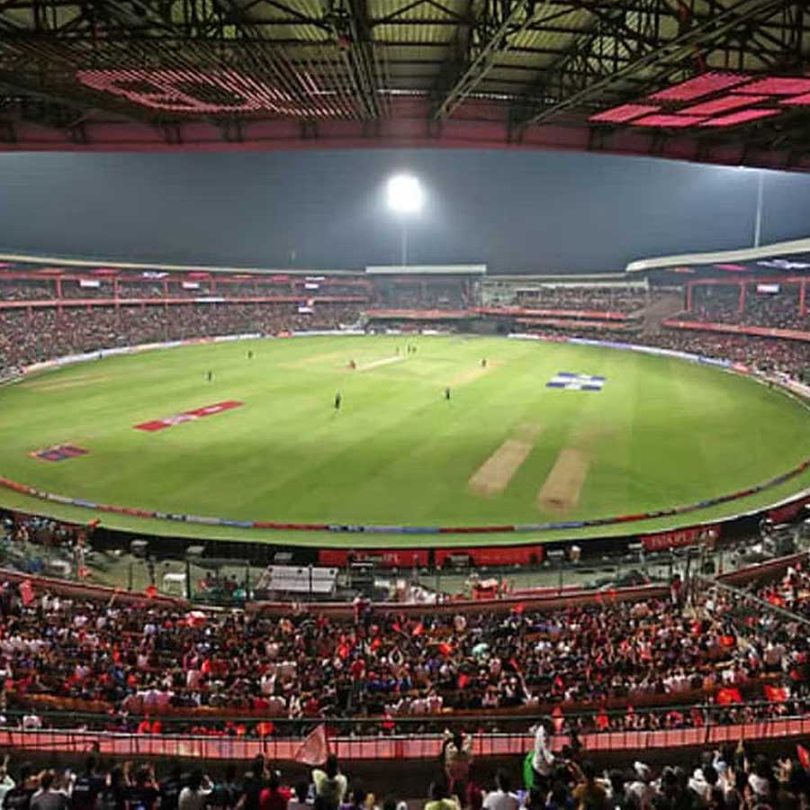IPL match at Chinnaswami Stadium