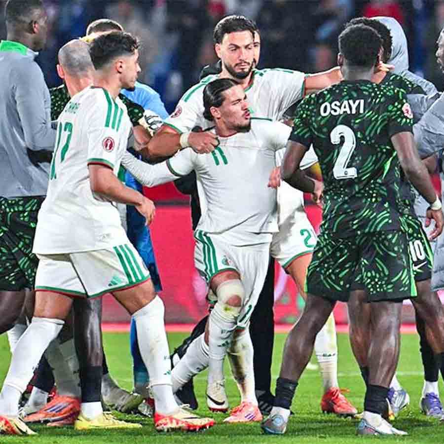 Fight broke out between players of Morocco and Cameroon in AFCON fixture, investigation running