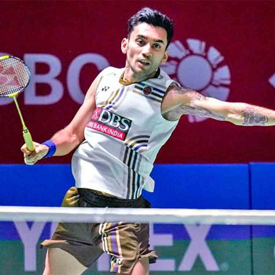 লড়াই: ইন্ডিয়া ওপেনে দ্বিতীয় রাউন্ডে ওঠার পথে লক্ষ্য।