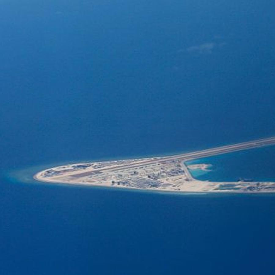 Beijing develops artificial islands to expand Chinese territory and military strength 