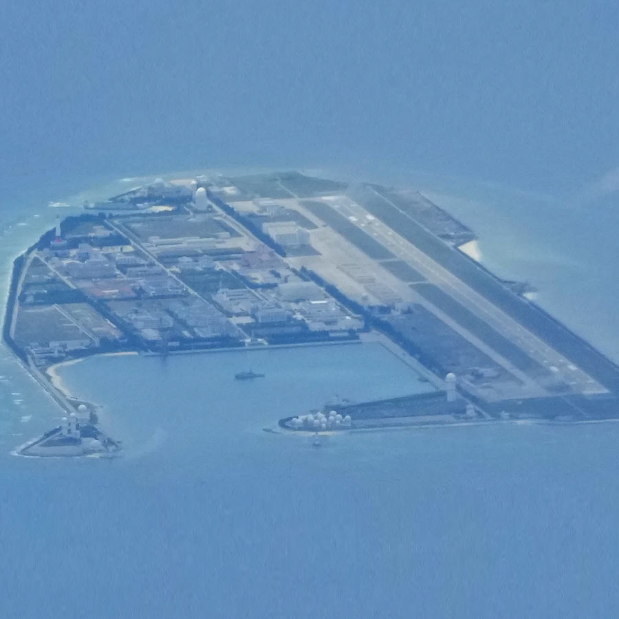 Beijing develops artificial islands to expand Chinese territory and military strength 