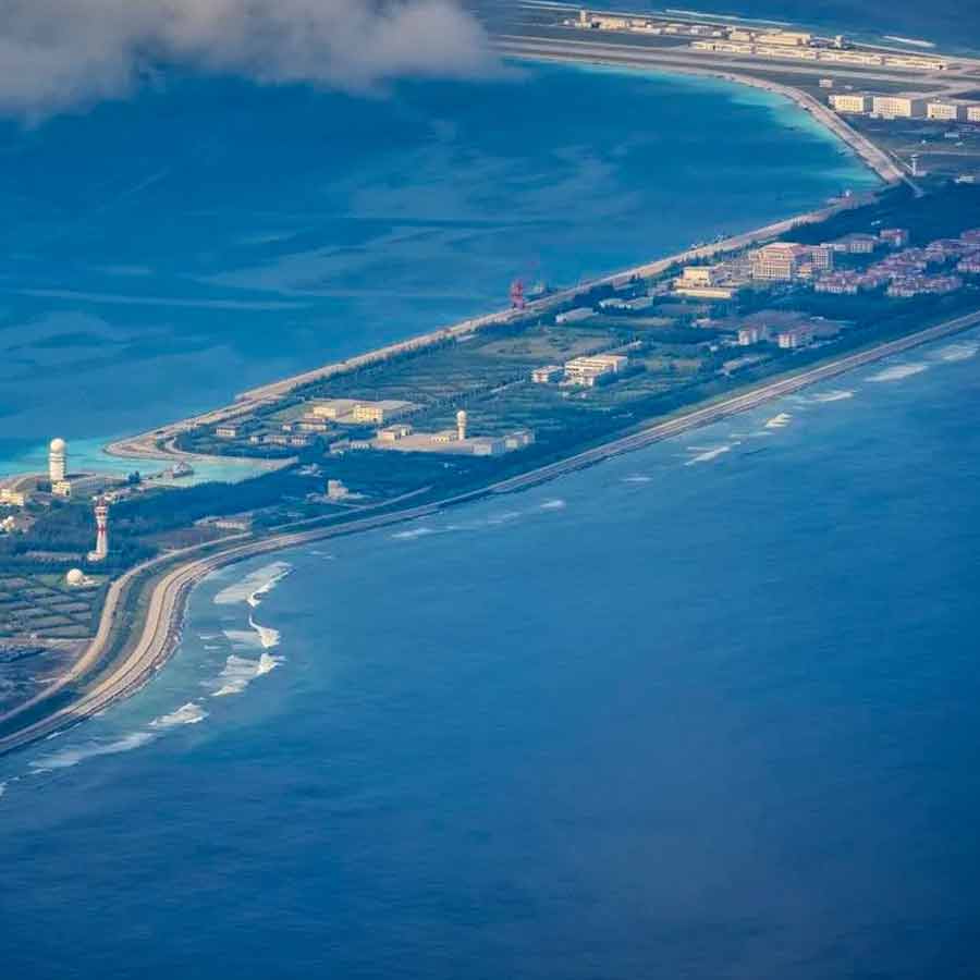Beijing develops artificial islands to expand Chinese territory and military strength 