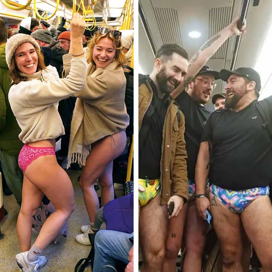London celebrates no trousers tube ride, what is the reason behind this