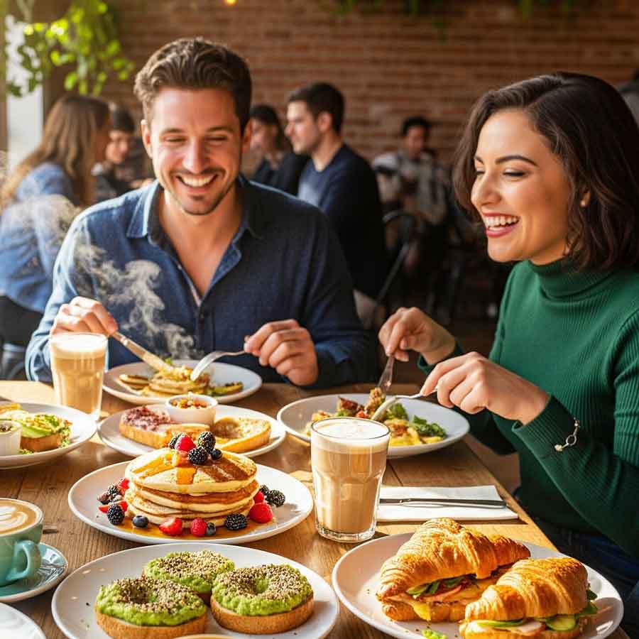 ভুল খাবার পরিবেশন করেই রমরমিয়ে চলছে ক্যাফে।