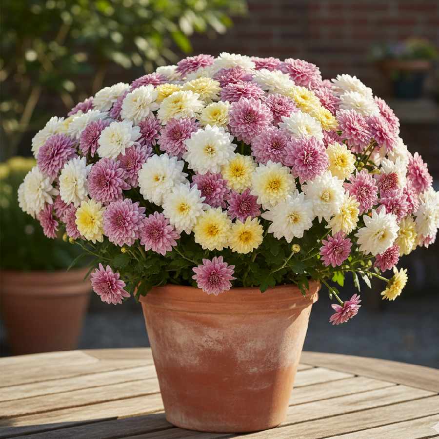 চন্দ্রমল্লিকা গাছ থেকে নতুন চারা তৈরির পদ্ধতি।