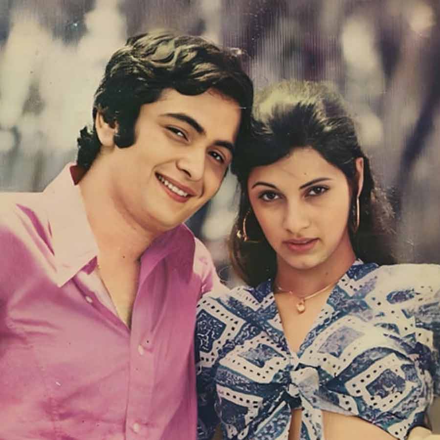 Rishi Kapoor and Dimple Kapadia