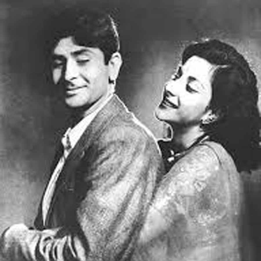 Raj Kapoor and Nargis