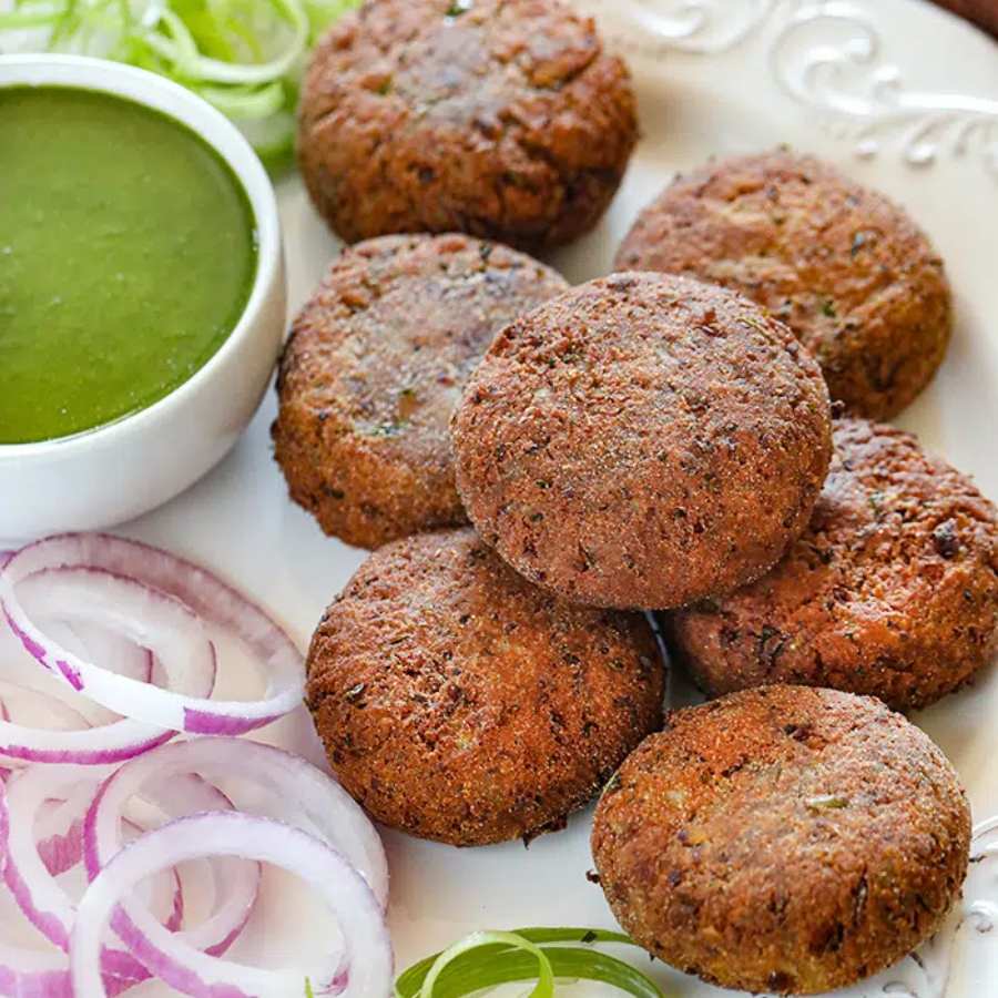 নিরামিষ কবাব।