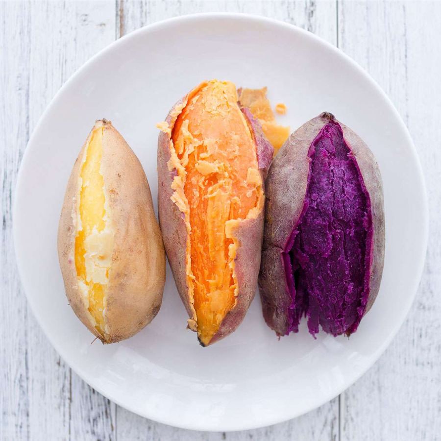 Purple or orange sweet potato, which has more nutritional value dgtl