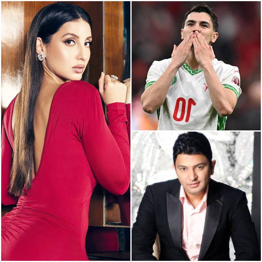 নোরা ফতেহি কি একসঙ্গে আশরাফ হাকিমি, ভূষণকুমারের প্রেমে পড়েছেন!