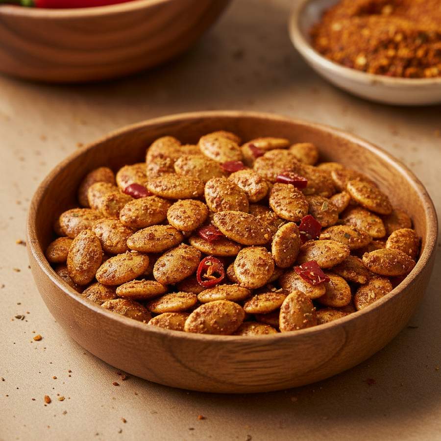 কুমড়োর বীজ দিয়ে বানিয়ে নিন মুখরোচক খাবার।