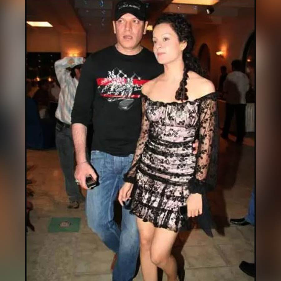 Aditya Pancholi with Kangana Ranaut
