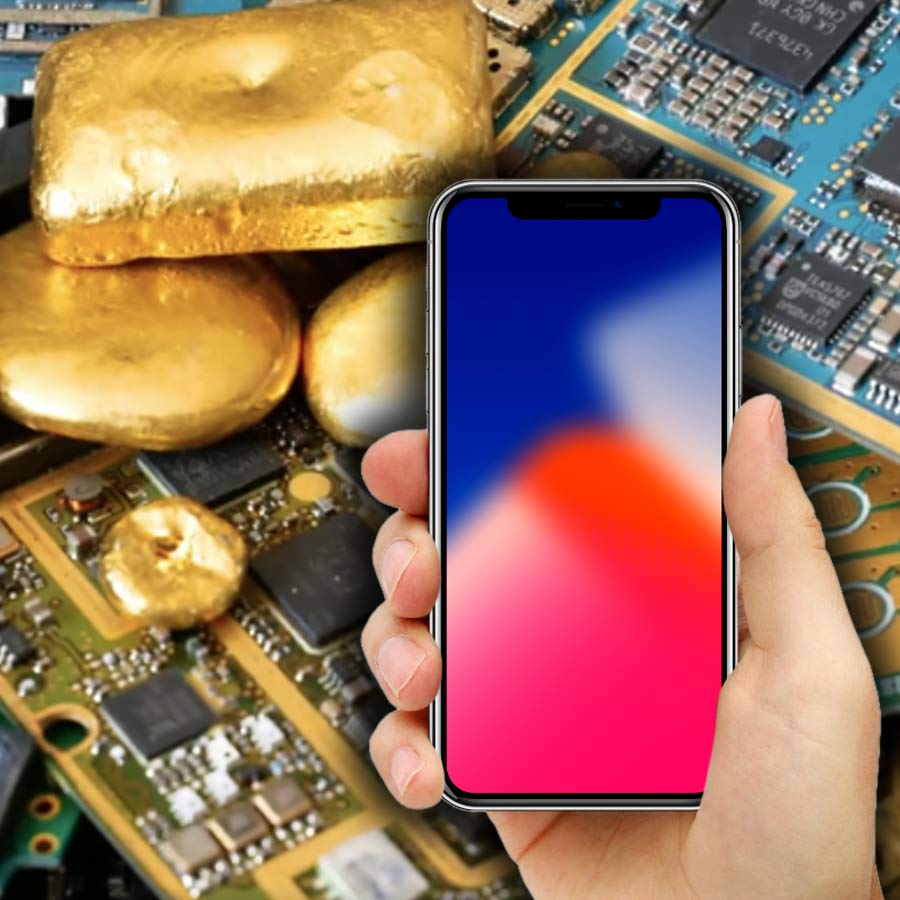 New method can extract precious metals like gold from old mobile phones, computers