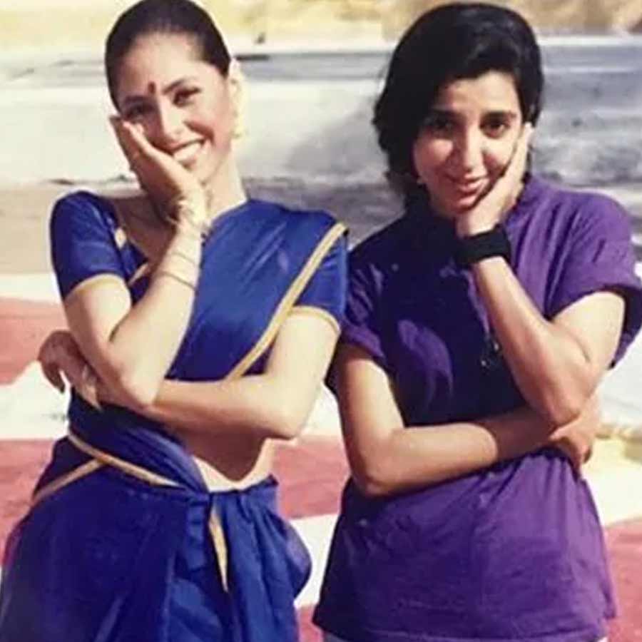 Geeta Kapur and Farah Khan
