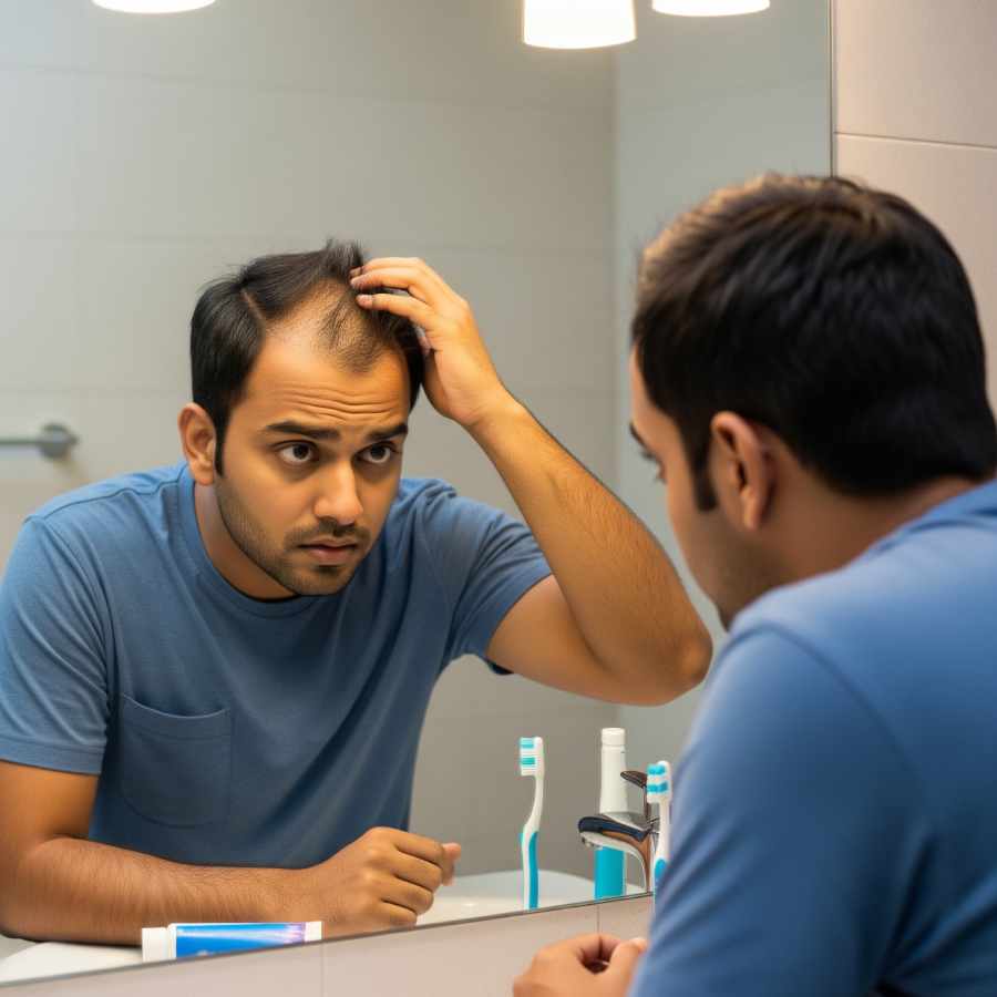 পুরুষদের চুল পড়ার নেপথ্যে রয়েছে রোজের কোন কোন অভ্যাস?