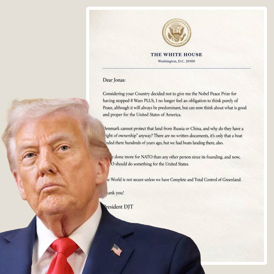 Donald Trump links threats to seize Greenland to Nobel prize snub