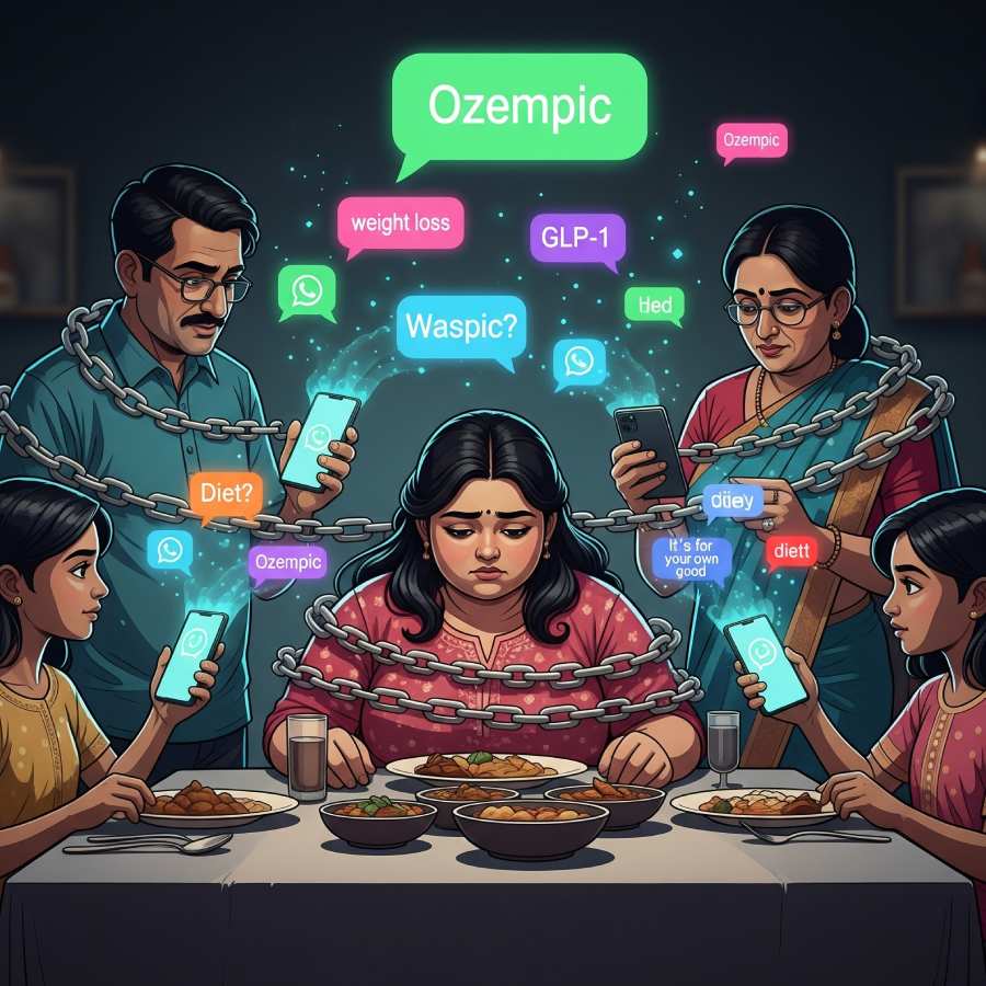 ওজন ঝরার জাদুকাঠি হিসেবে দেখা হচ্ছে ওজ়েম্পিককে।