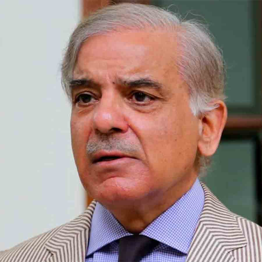 পাকিস্তানের প্রধানমন্ত্রী শাহবাজ শরিফ।