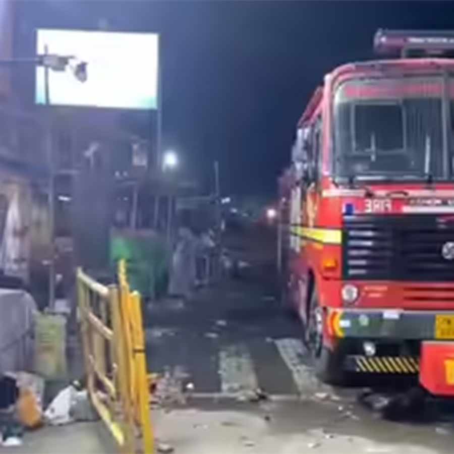 ঘটনাস্থলের দৃশ্য।